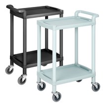 아카시아리빙 서빙카트 2단 주방웨건 트롤리, W101 2단 중 민트그레이