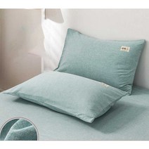 코튼 린넨 베개 커버