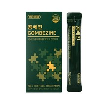 아르채움 곰베진 곰보배추 시럽 진액 즙 스틱 삼백초 엘더베리 배도라지, 4박스, 140g