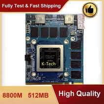 8800mgs 8800m 그래픽 비디오 vga 카드 512mb g92-700-a2 for apple imac 24quot a1225 vga 카드 661-4664 2008년 완전 테, 없음