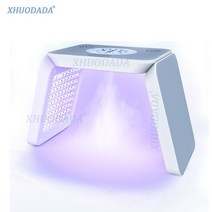LED 마스크 고주파 피부 마사지기 미니 스파 페이셜 pdt 핫 콜드 스프레이 광자 모이스춰라이징 led skin rejuvenation beauty device, PDT-AU 플러그