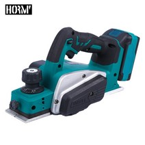 자동대패 전기 대패 18v 무선 렌치 makita 18v 배터리 나무 절단 도구에 대한 휴대용 충전식 15000rpm, 없음, 한개옵션0