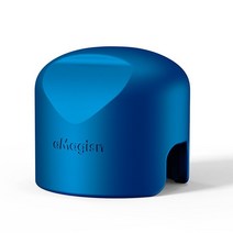 디지털 카메라AMagisn-인스타 360x3 바디 실리콘 커버 보호 액세서리 케이스, 03 Blue lens cover
