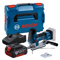 보쉬 GST18V-155SC 충전 18V 직소기 5.0Ah 배터리 1개 세트