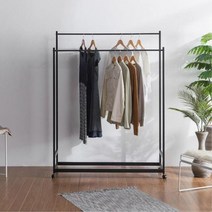 바퀴행거 움직이는 옷걸이봉서랍장 드레스룸 옷방, 단일사이즈