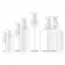거품용기 버블펌프, 100ml, 클리어