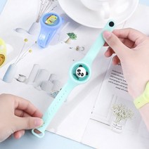 LED 스피너 모기팔찌 아동 어린이 모기퇴치스트랩 아기 유아 모기 기피제 남아 여아, 랜덤