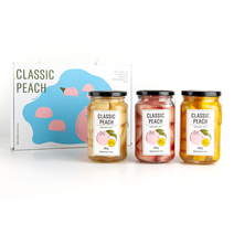 클래식 복숭아병조림 선물세트, 백도 2개 SET