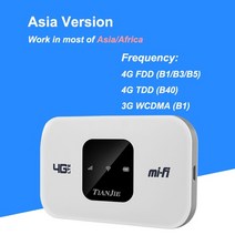 tianjie 4g 라우터 sim 카드 wifi cat4 150m wi-fi 무선 모뎀 lte fddtdd 네트워크 액세스 잠금 해제 모바일 포켓 핫스팟 휴대용, 협력사, 버전 2