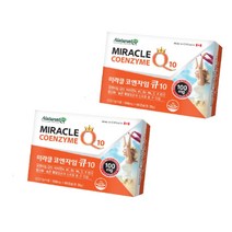 네추럴라이즈 미라클 코엔자임Q10 코큐텐, 2팩