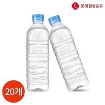 기타 롯데아이시스무라벨업소용500mlx20PET, 단일, 20p, 500ml