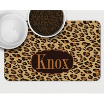 애완 동물 홈 선물 Pu 소재 개인 먹이 플레이스 매트 방수 개와 고양이 피더 그릇 패드 쉬운 세척, 14 12_03 60x35cm