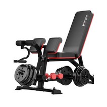 벤치프레스 가정용 홈트 헬스 벤치프레스의자 프레스세트, A.업그레이드 모델