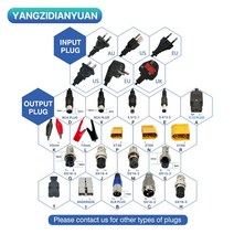 완속 가정용 전기14.6V 60A 배터리 충전기 디스플레이 화면 빠르고 느린 충전 스위칭 납산 철 리튬 사용, 05 OTHER_01 미국