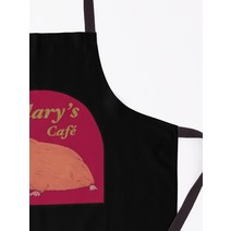 힐러리 카페 에이프런 수유 앞치마 여성용 가정용 패셔너블, 01 Adult one size