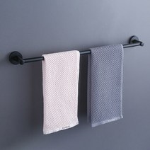 욕실 수건걸이 스테인레스 타월걸이 블랙 일자형