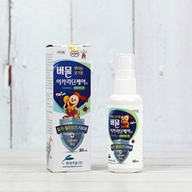 현대약품 버물 이카리딘케어액 모기기피제 b0854, 60ml, 3개