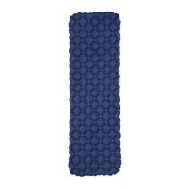 엘마운틴 초경량 에어매트(싱글) 1인용 백패킹 미니멀 캠핑 차박 비박 매트 용품, 일반형(블루)