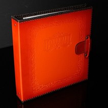 LUXURY 대용량 레드브라운통가죽앨범 접착식or포켓식, 상세설명 참조, AB979-레드브라운통가죽앨범/d.포켓식속지(백지)50매