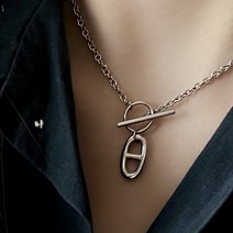 리본트리 [써지컬스틸] 샹달 토글 목걸이