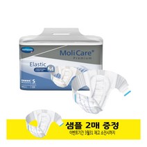 몰리케어 엘라스틱 6D S 30매 장애인기저귀 성인용 청소년 환자용 기저귀 산모용 요실금, S(소중형2356ml)