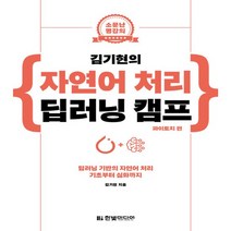 한빛미디어 소문난 명강의 김기현의 자연어 처리 딥러닝 캠프 - 파이토치 편, 없음
