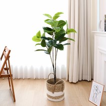 인테리어 조경 조화 나무 인조 화분 벵갈 고무나무 135cm, 벵갈고무나무 135cm