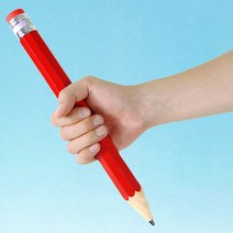 6개입 1팩 인싸 아이템 갑스타 대왕연필 학용품 어린이용품 어른이아이템, 빨간색만1팩(6개입)