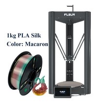 3d프린터 3d프린터기 FLSUN 초고속 3D 프린터 V400 400 mm/s 클리퍼 7 인치 터치 스크린 Moonraker 대형 인쇄 크기 300x410mm WIFI 모듈, v400add마카롱, 다른