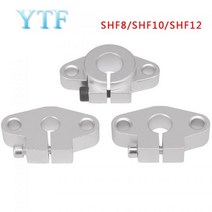 프린터 선반 받침대 복합기 책상 거치대 SHF8 SHF10 SHF12 선형 샤프트 지원 3D 부품 XYZ 테이블 CNC 경로 홀더 용 81210mm 수평 베어링 레일 4 개