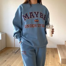 메이비언더스탠드 기모 트레이닝 스웻세트(5color)