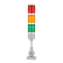 출차주의등 주차장 경광등 램프 경고 표지 3색 LED, 항상 밝고 조용한 2가지색상 3선 전압 참고