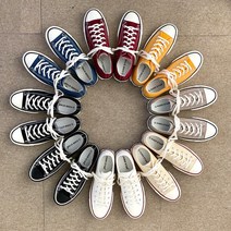 남녀공용 캔버스 스니커즈 커플 슬립온 남자 단화 여자 운동화