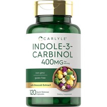 Carlyle 칼라일 인돌3 카비놀 400mg 120캡슐, 120정, 1개
