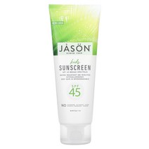 Jason Natural 햇빛 아이용 썬크린 자외선 차단지수 45 4 온스 (113 그램)