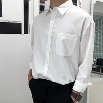 베이직 남성셔츠 셔츠 여성셔츠D0308D 커플 링클 프리 남녀