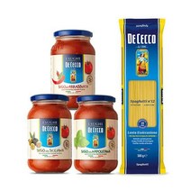 보라티알 데체코 파스타 소스&면 4구성 중 택1 (소스3병+면1), 나폴레타나3병+스파게티1봉