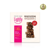 청정원 라이틀리 파워프로틴바 카카오브라우니 464g(58g*8EA), 3개, 464g