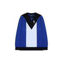 [닐바렛] [NEIL BARRETT KIDS] 남아 컬러블록 브이넥 스웨트셔츠(8~14세)