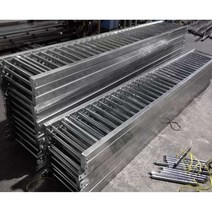 무동력 상하차 슬라이딩 롤러 컨베이어 레일 슬라이드, 폭 300mm 길이 1m당