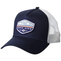 Salt Life 플래시 메시 모자 라이트 카키 OSFM 4743007465, Navy