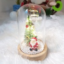 크리스마스 유리돔 글래스돔 산타 트리 무드등, 산타 유리돔 무드등