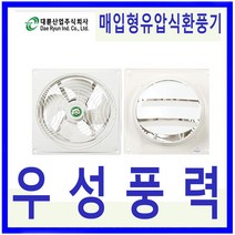 DR환기송풍기 대륜산업 DR-F20ASV 저소음 고풍량 매입형 유압환풍기 공장 음식점 창고 사무실등