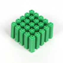 칼브록 칼브럭 칼블럭 녹색 7x25 (25개), 1갑(25개), 1갑(25개)