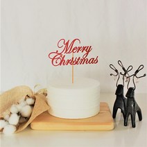 윰스파티 크리스마스 케이크토퍼 & 고깔모자 파티용품, 빨강고깔_해피뉴이어