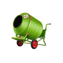 시멘트 믹서 드럼 몰탈 교반기 콘크리트 건설 800L, 4륜 600L 4kw 샤프트 전진 및 후진