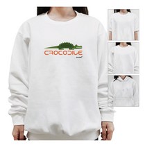 키밍 악어 단체티문구 단체옷 라운드반팔티