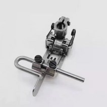 미니재봉틀 가정용 휴대용 미싱 조정 가능한 엣지 가이드 압력 발 5.6mm 3 바늘 커버 락 스티치 페가수스 주키 야마토 산업용 재봉틀 예비 부품