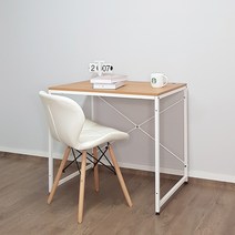 로얄다이아 멀티책상 컴퓨터데스크, A. 기본형 데스크  800  화이트프레임-티크