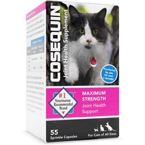 미국 Nutramax Cosequin 고양이 노령묘 관절영양제 55캡슐 글루코사민 콘드로이, 상품선택